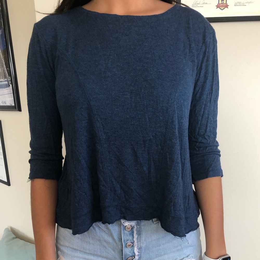 Tresics Soft Blue Tee